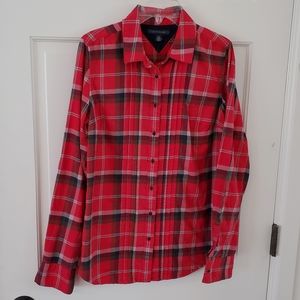 Tommy Hilfiger Plaid Buttonup Collared Shirt